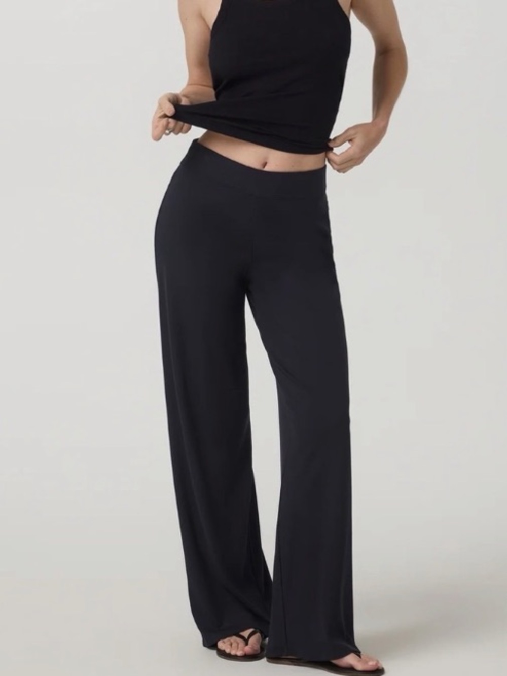 Vuori Pose Ribbed Wide Leg Pants